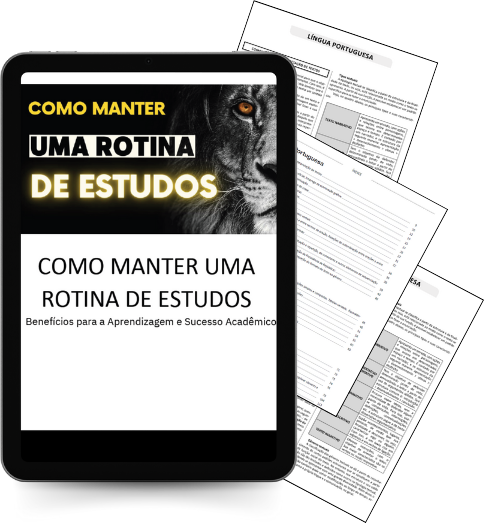 Bônus Rotina de Estudos